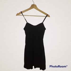 Express Black Mini Dress with pockets XS